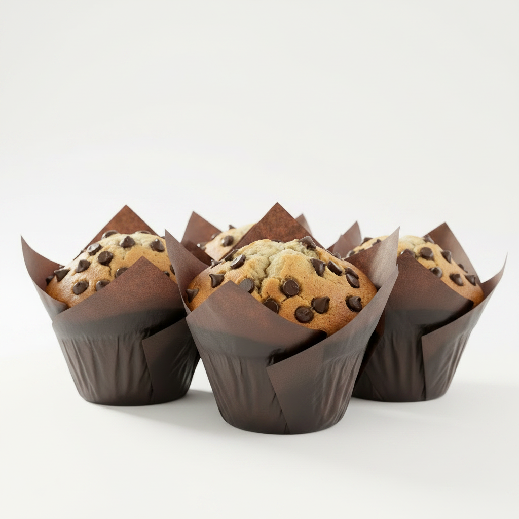 Chocolate Chips Protein + Fiber MuffinCakes (Muffins)