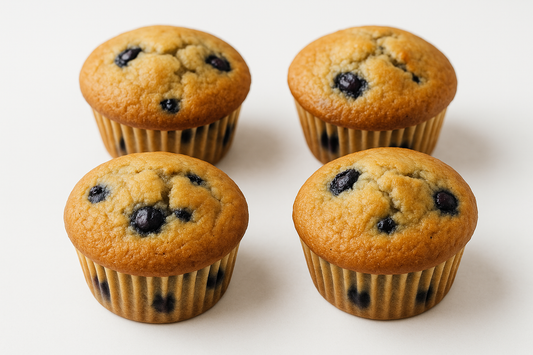 4 Pack Blueberry Muffins Muffincakebakery.com