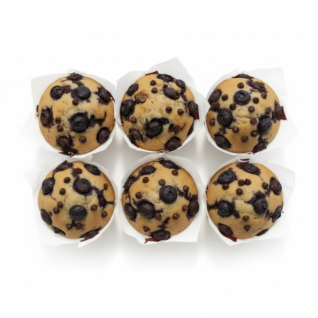 Blueberry VEGAN High-Protein Fiber Packed MuffinCakes (Muffins)