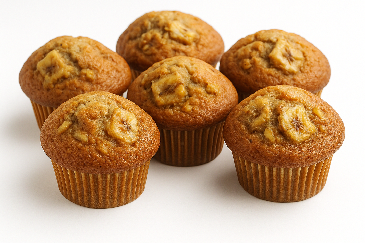 banana pieces baked in